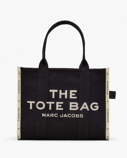 The Jacquard Large Tote Bag Black - Marc Jacobs New