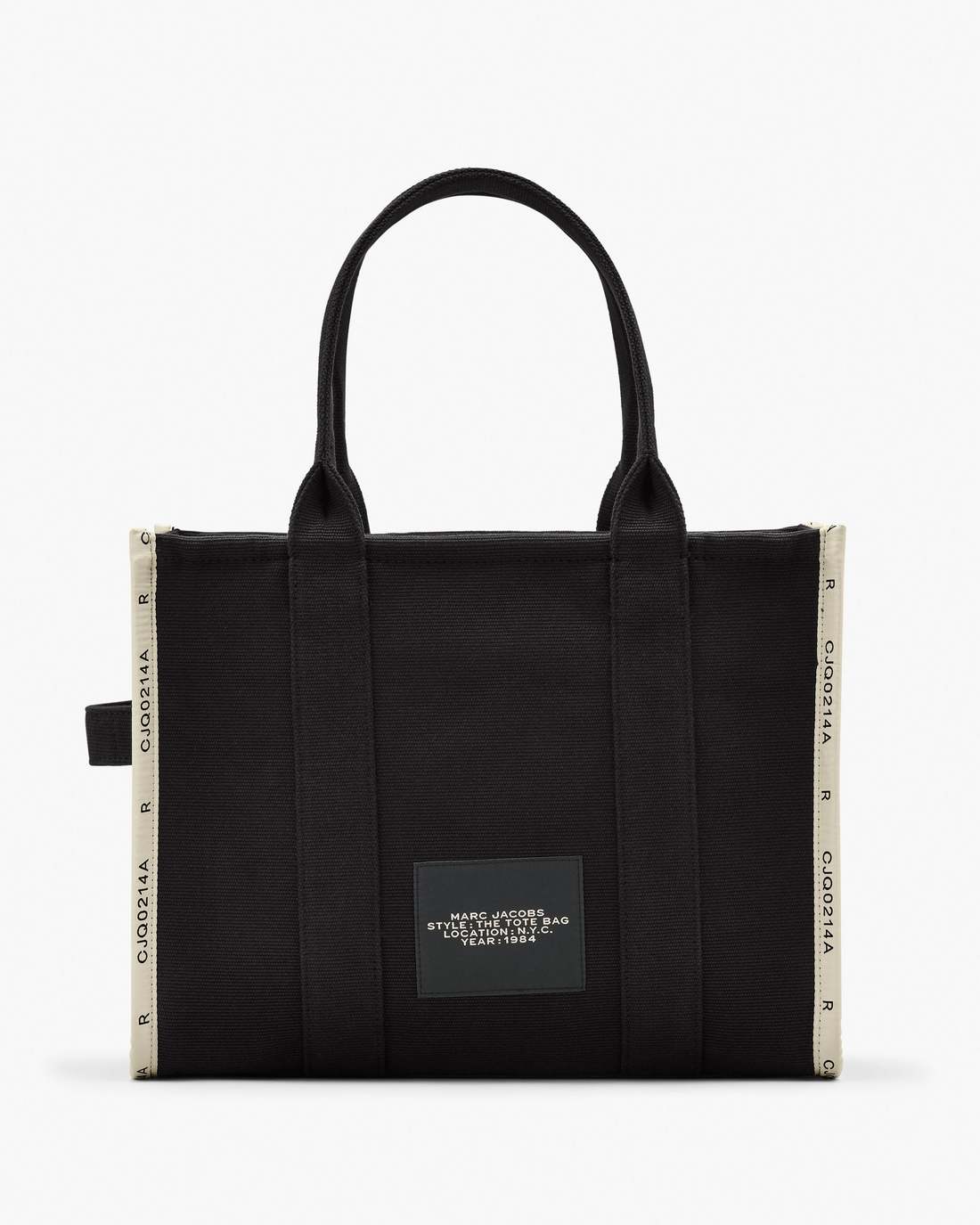The Jacquard Large Tote Bag Black - Marc Jacobs New