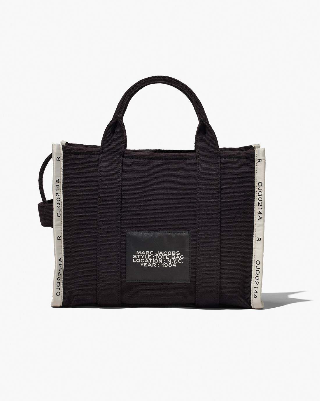 The Jacquard Medium Tote Bag Black - Marc Jacobs Featured