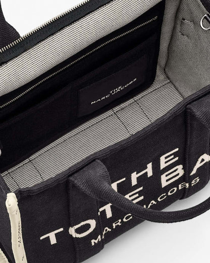 The Jacquard Medium Tote Bag Black - Marc Jacobs Featured