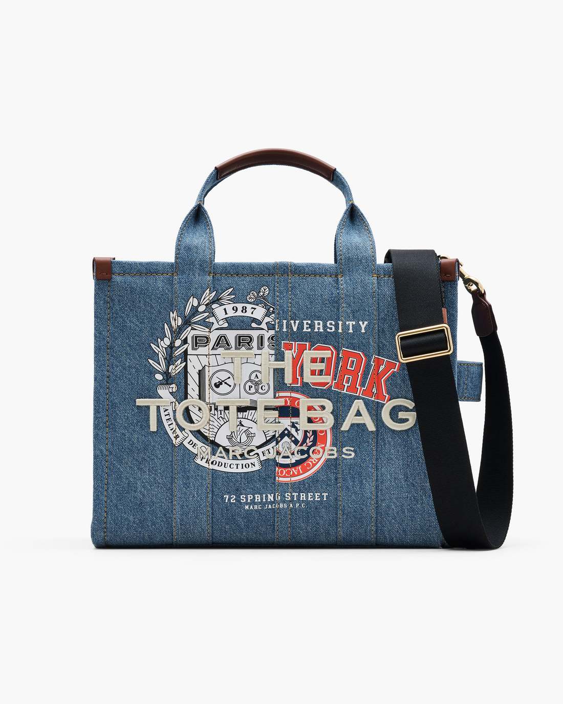 The A.P.C. X Marc Jacobs Denim Medium Tote Bag Washed Indigo - Marc Jacobs Best Seller