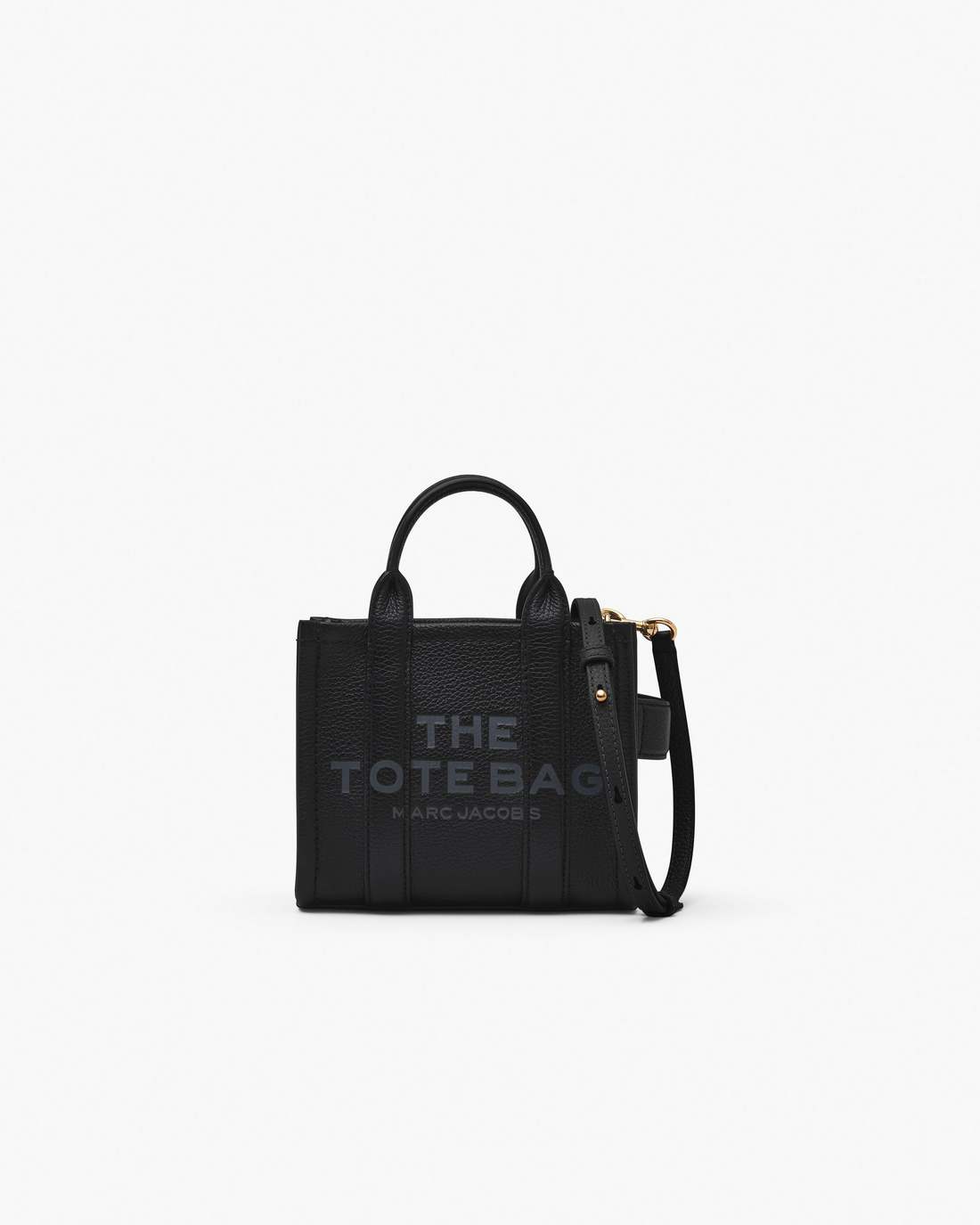 The Leather Crossbody Tote Bag Black - Marc Jacobs Exclusive