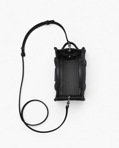 The Leather Crossbody Tote Bag Black - Marc Jacobs Exclusive