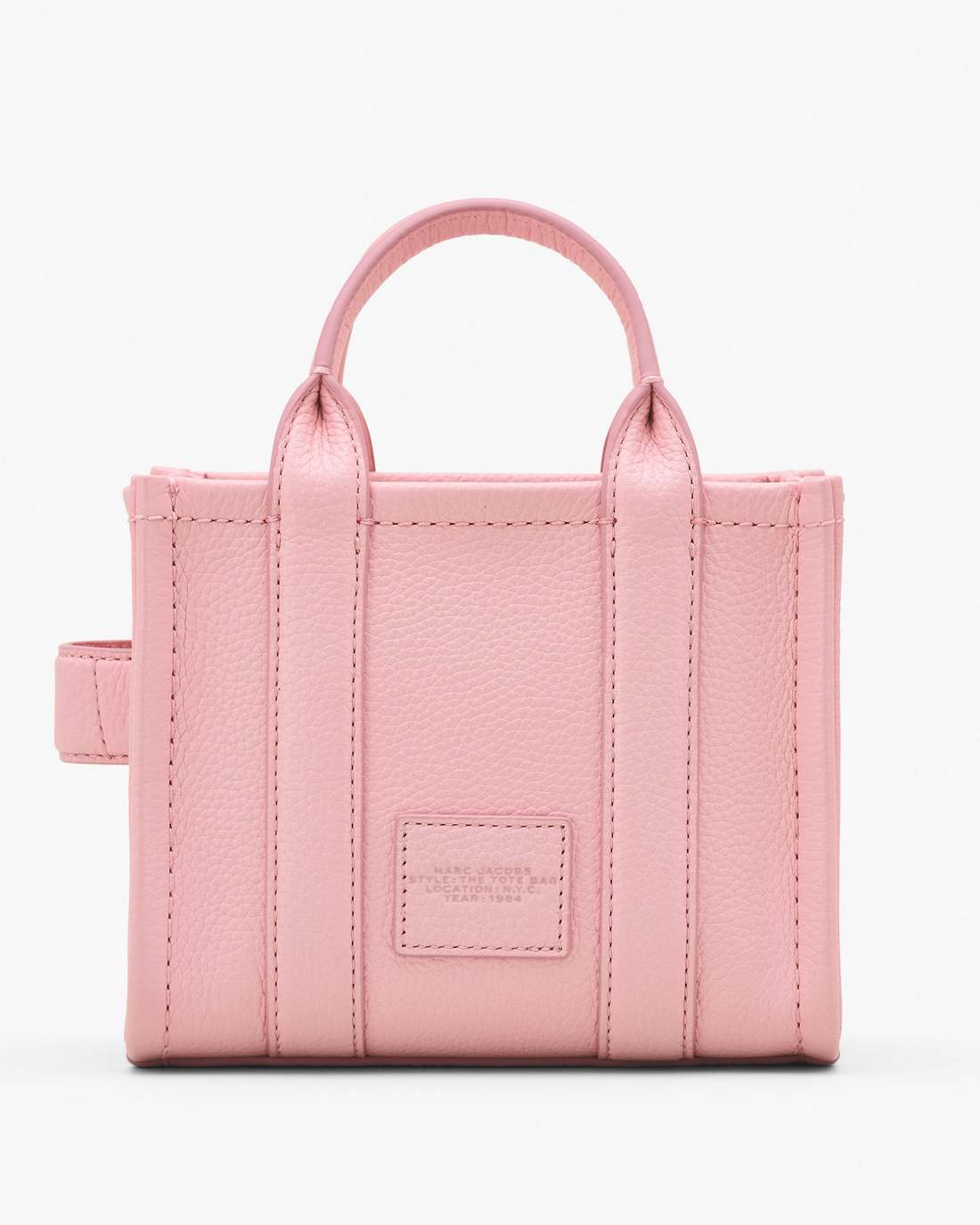 The Leather Crossbody Tote Bag Ribbon Pink - Marc Jacobs New