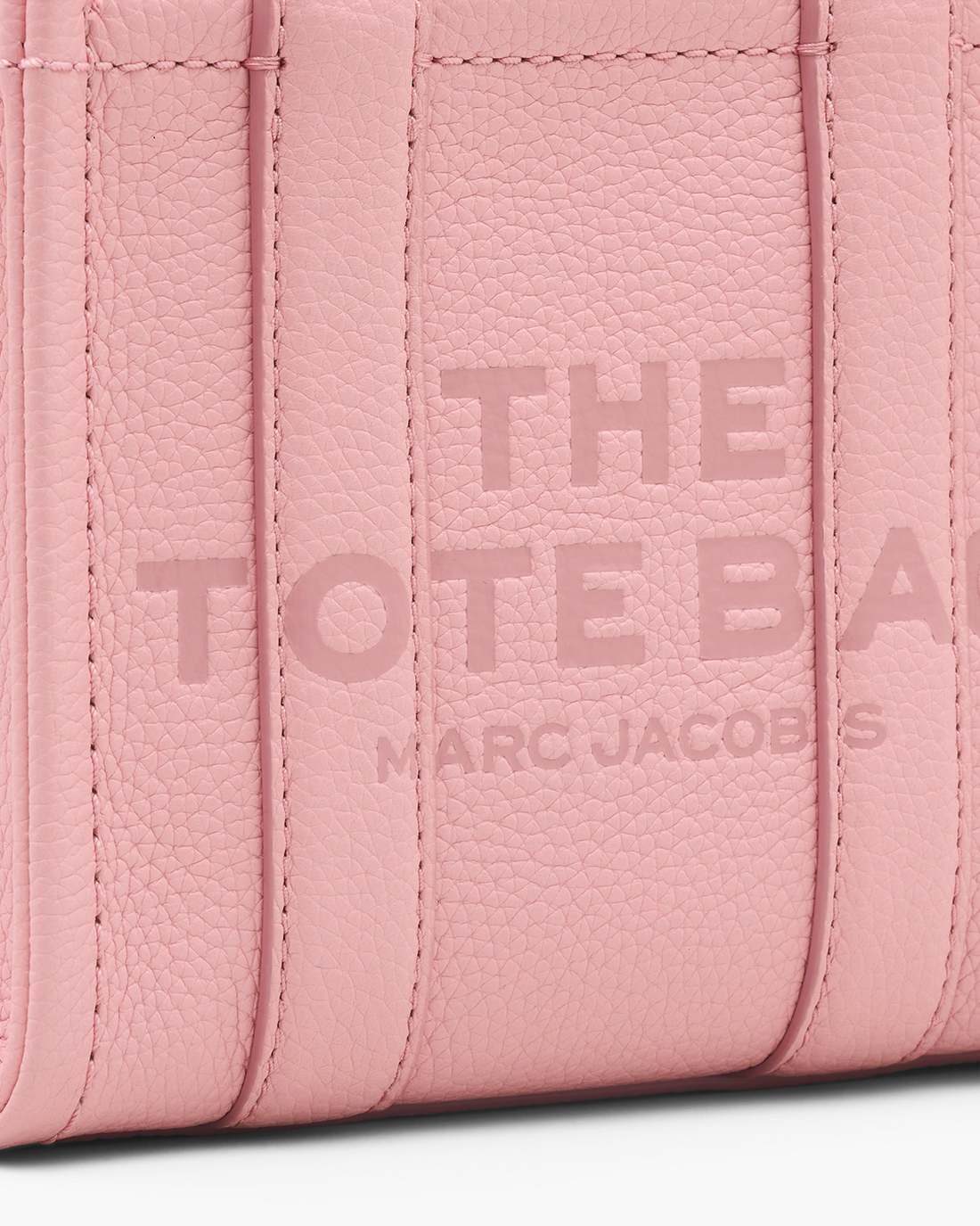 The Leather Crossbody Tote Bag Ribbon Pink - Marc Jacobs New