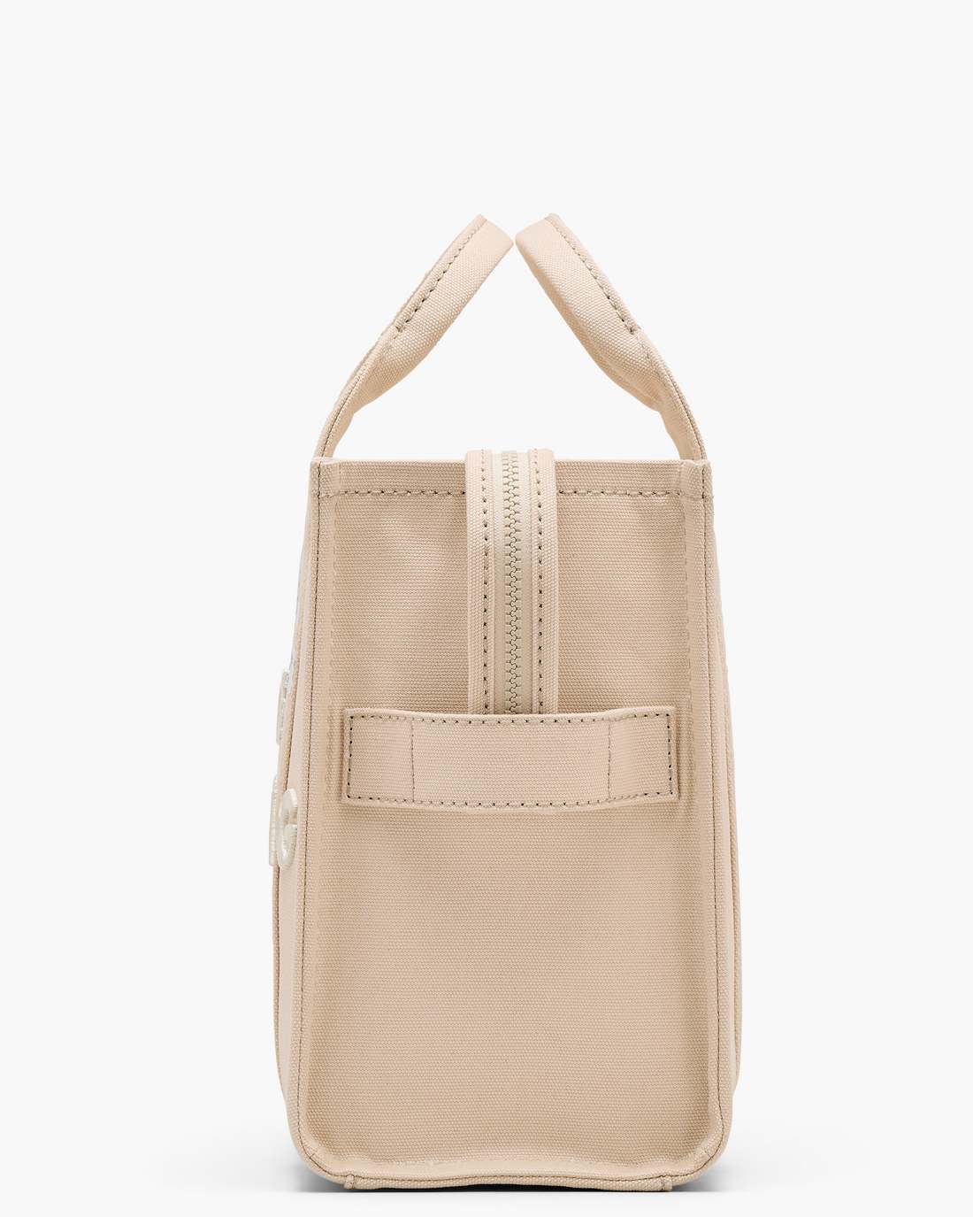 The Daisy Script Canvas Medium Tote Bag Cloud White Multi - Marc Jacobs Featured
