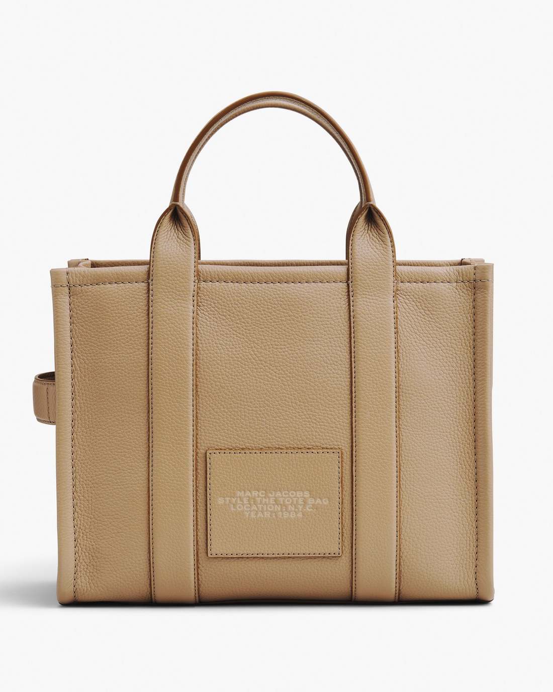 The Leather Medium Tote Bag Camel - Marc Jacobs Trending