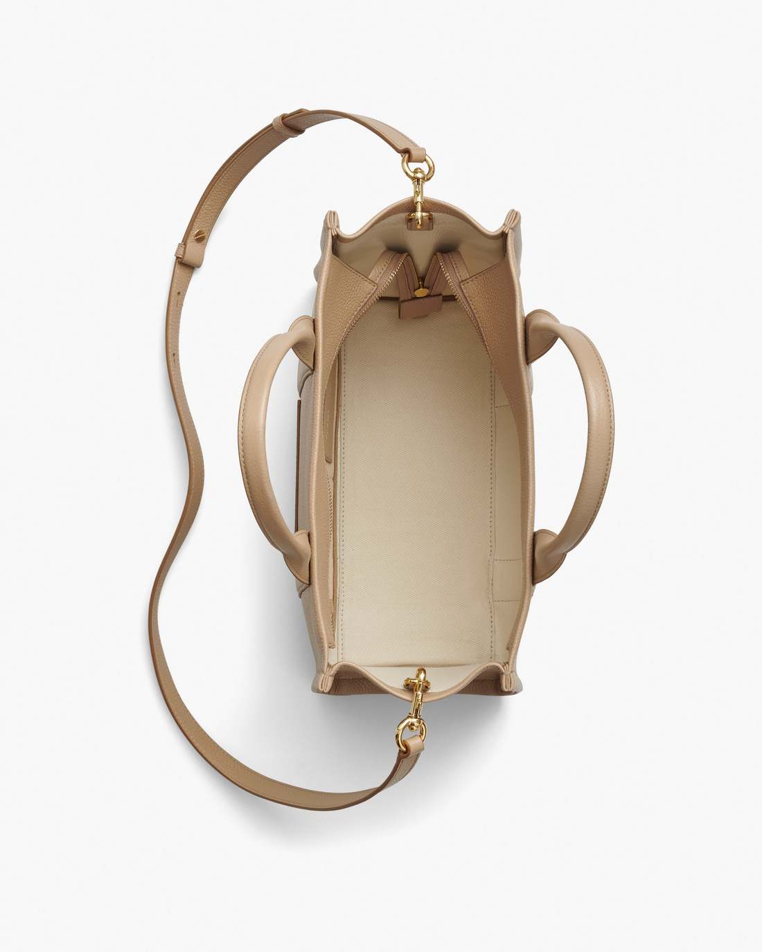 The Leather Medium Tote Bag Camel - Marc Jacobs Trending