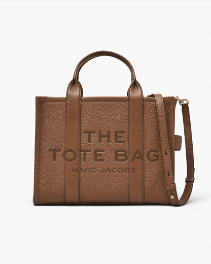 The Leather Medium Tote Bag Argan Oil - Marc Jacobs Best Seller