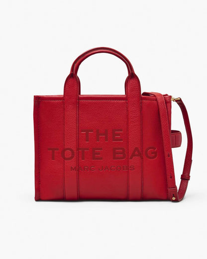 The Leather Medium Tote Bag True Red - Marc Jacobs Exclusive