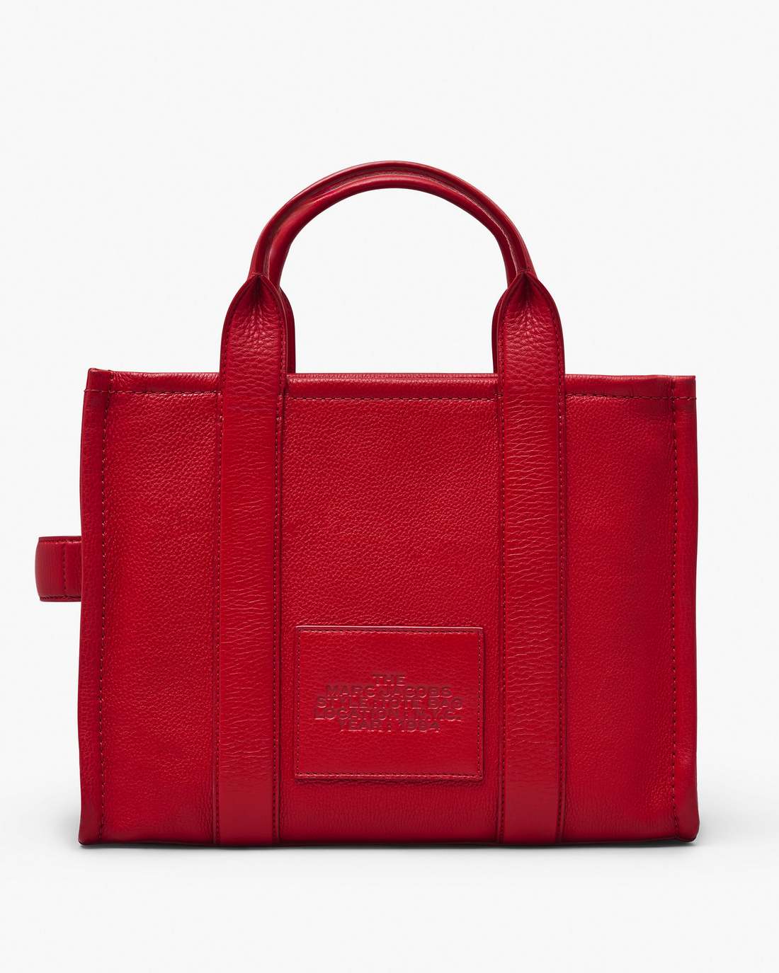The Leather Medium Tote Bag True Red - Marc Jacobs Exclusive