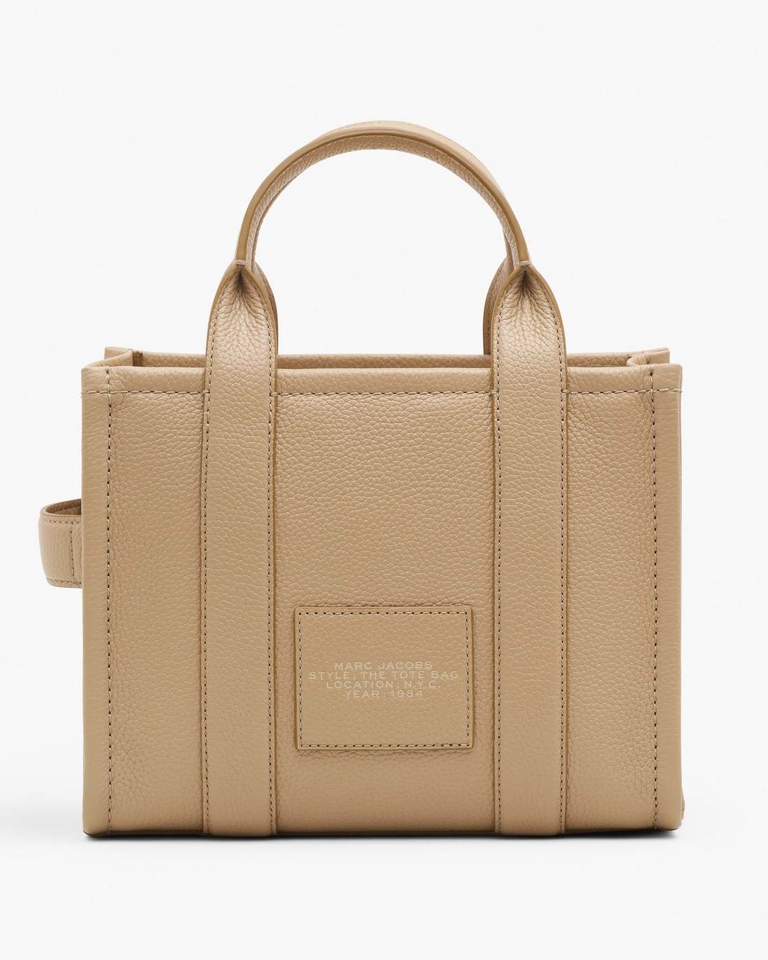 The Leather Small Tote Bag Camel - Marc Jacobs Premium