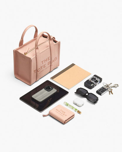 The Leather Small Tote Bag Camel - Marc Jacobs Premium