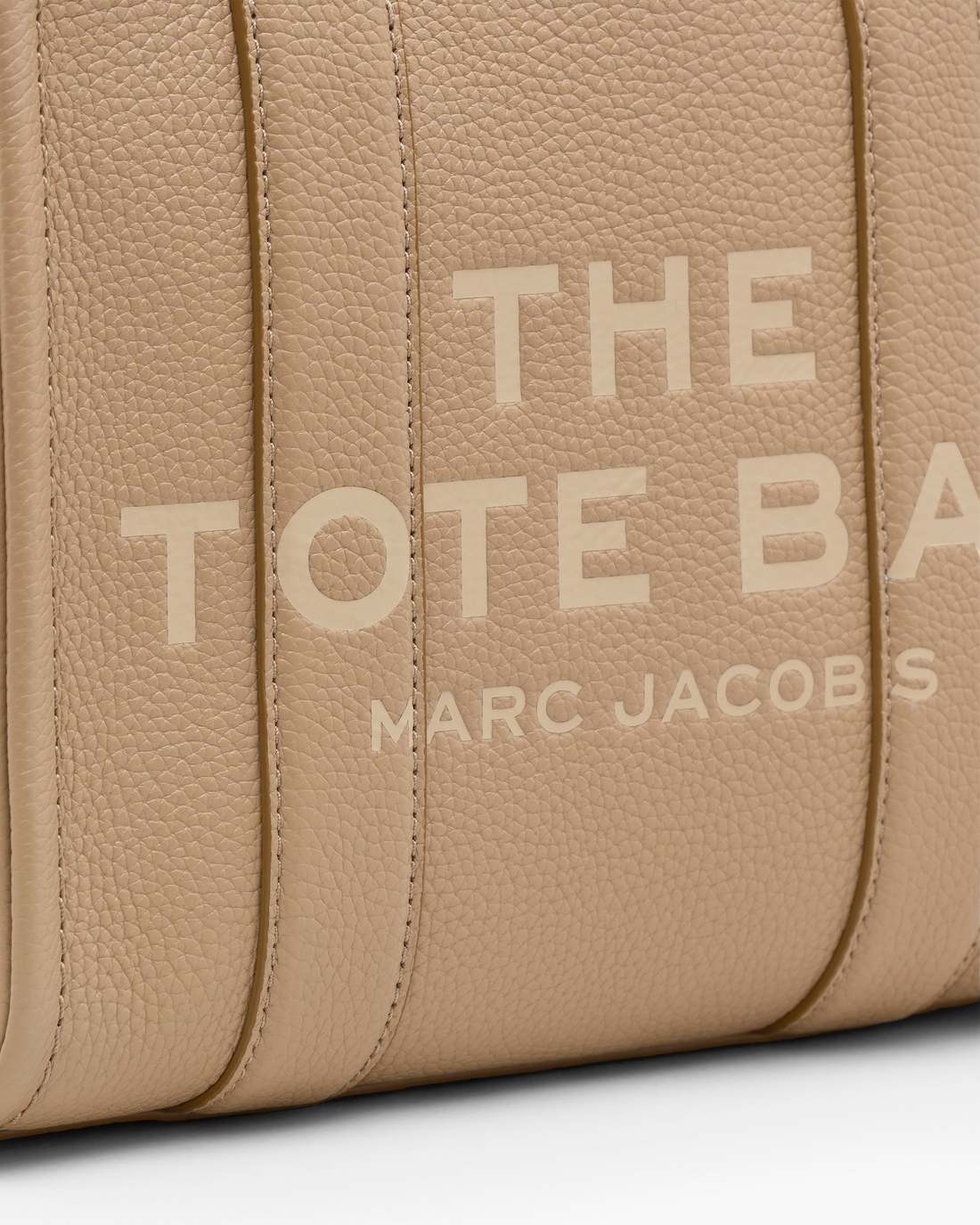 The Leather Small Tote Bag Camel - Marc Jacobs Premium