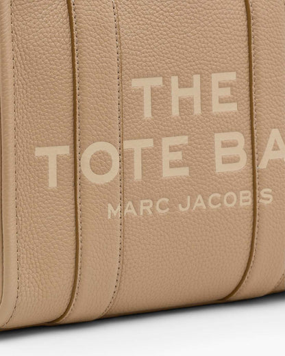 The Leather Small Tote Bag Camel - Marc Jacobs Premium