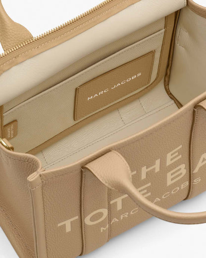 The Leather Small Tote Bag Camel - Marc Jacobs Premium