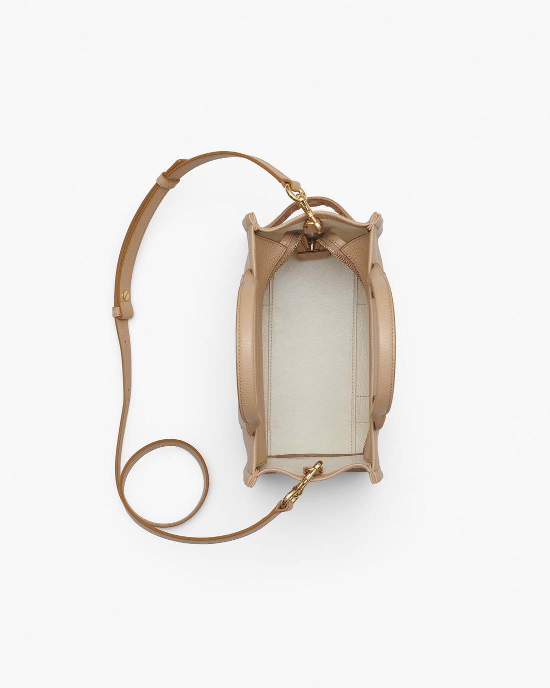 The Leather Small Tote Bag Camel - Marc Jacobs Premium