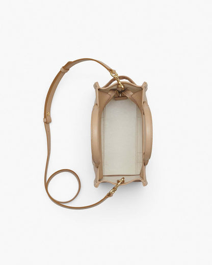 The Leather Small Tote Bag Camel - Marc Jacobs Premium
