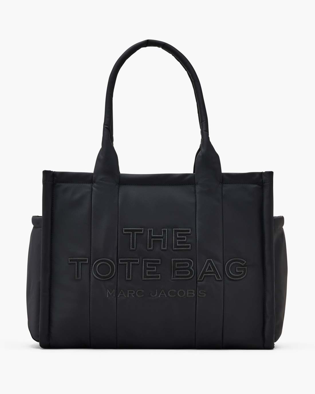The Puffy Nylon Large Tote Bag Black - Marc Jacobs New