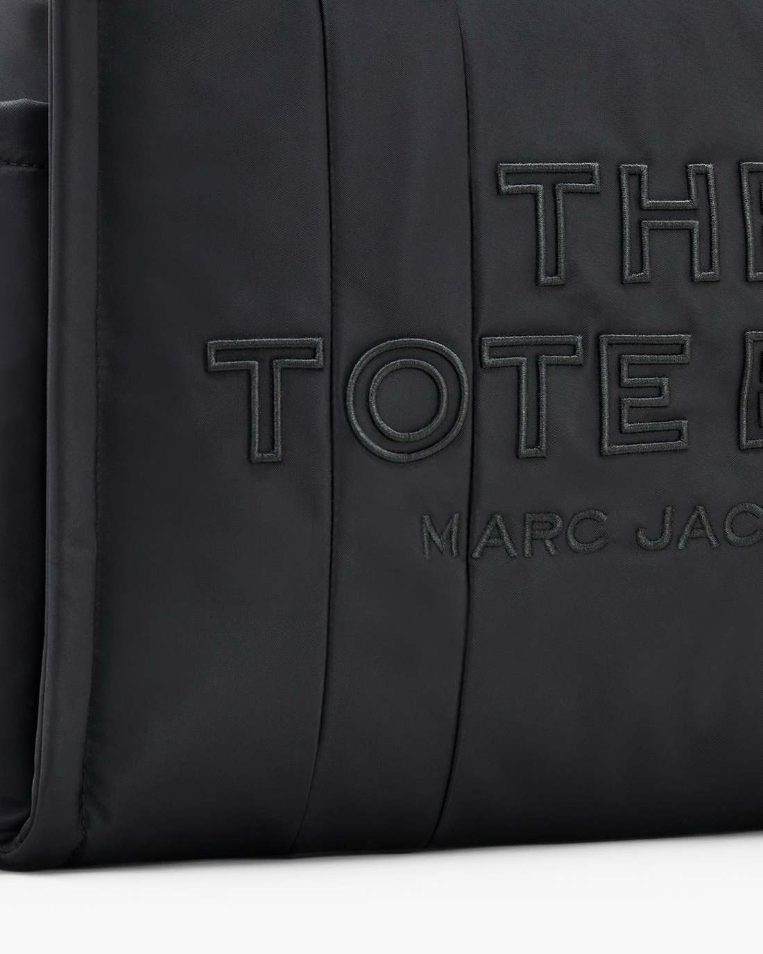 The Puffy Nylon Large Tote Bag Black - Marc Jacobs New