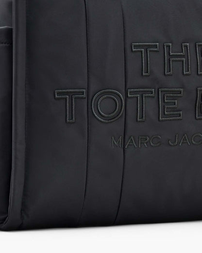The Puffy Nylon Large Tote Bag Black - Marc Jacobs New