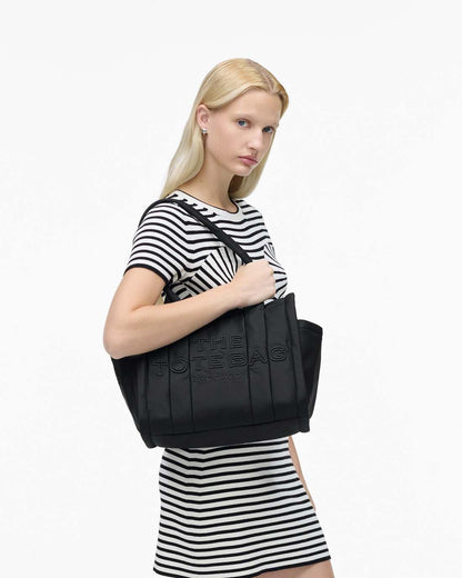 The Puffy Nylon Medium Tote Bag Black - Marc Jacobs Featured