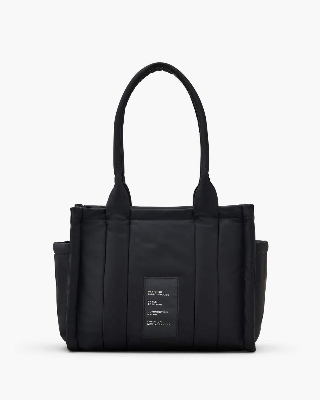 The Puffy Nylon Medium Tote Bag Black - Marc Jacobs Featured