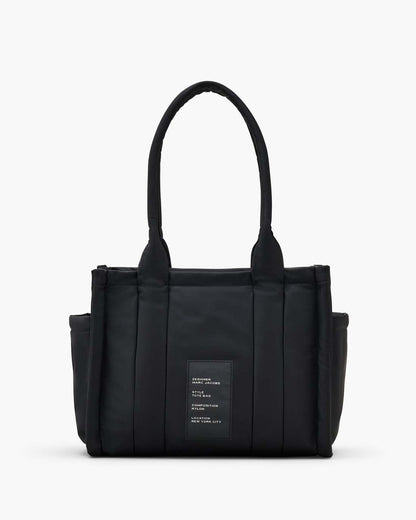 The Puffy Nylon Medium Tote Bag Black - Marc Jacobs Featured