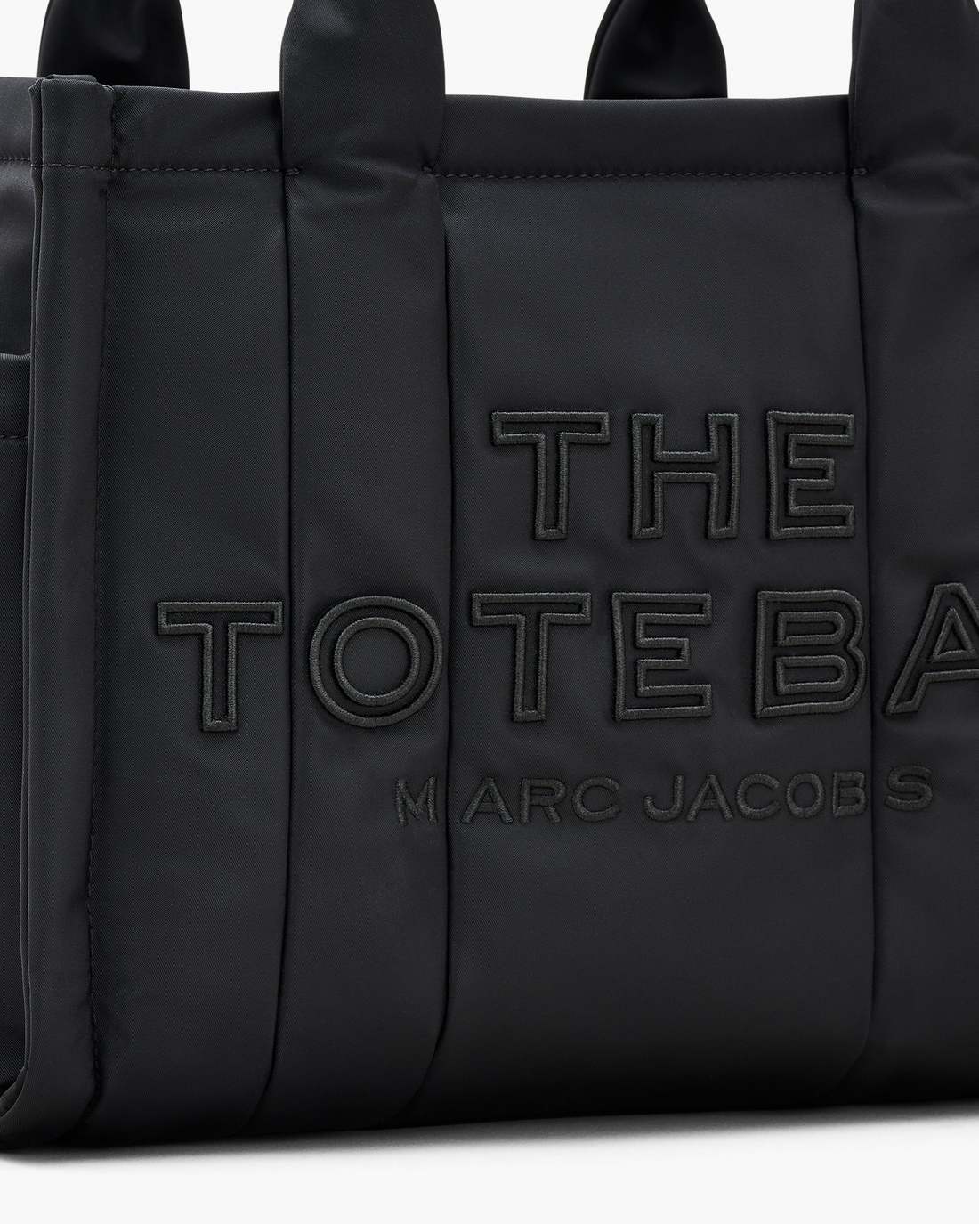 The Puffy Nylon Medium Tote Bag Black - Marc Jacobs Featured
