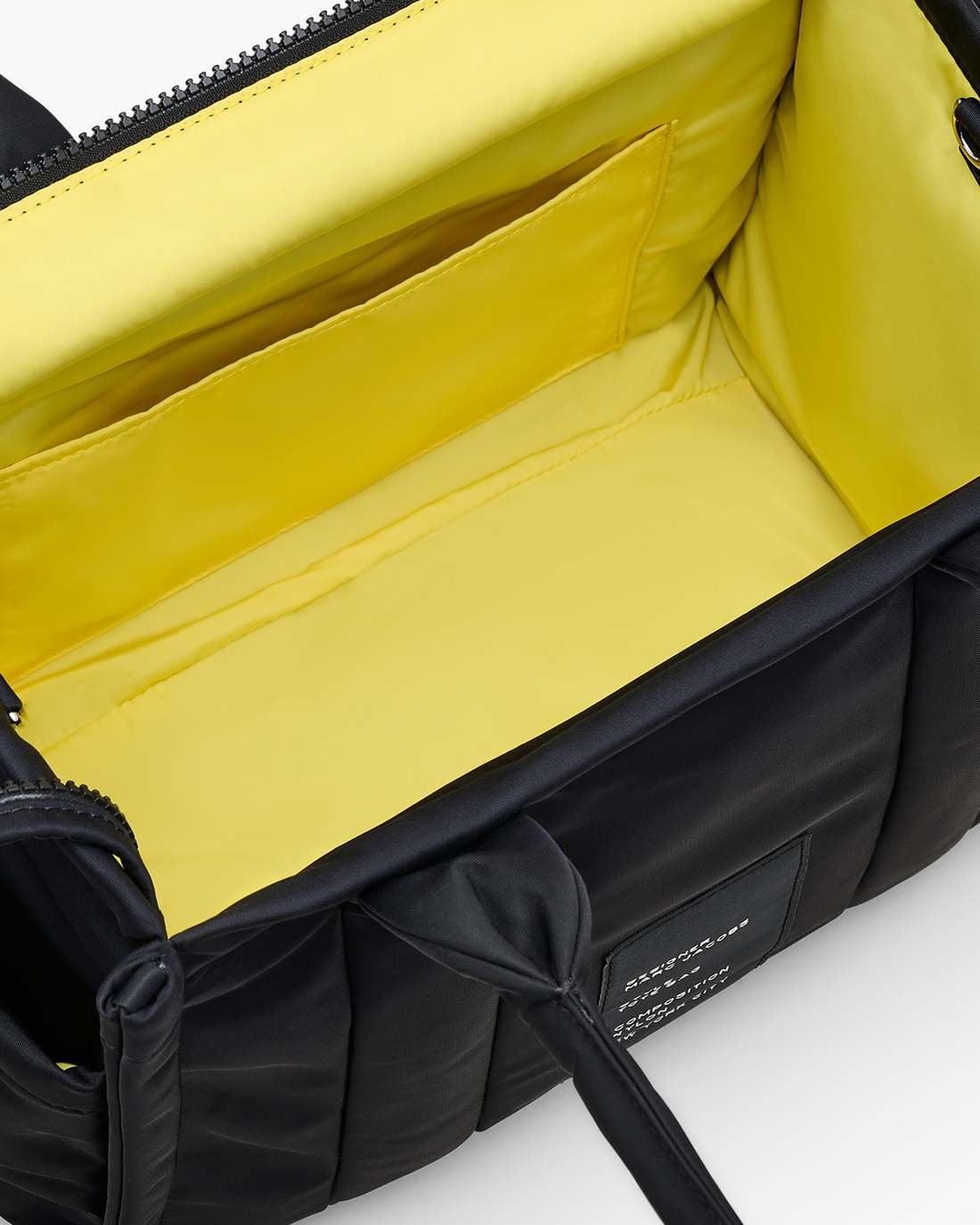 The Puffy Nylon Medium Tote Bag Black - Marc Jacobs Featured