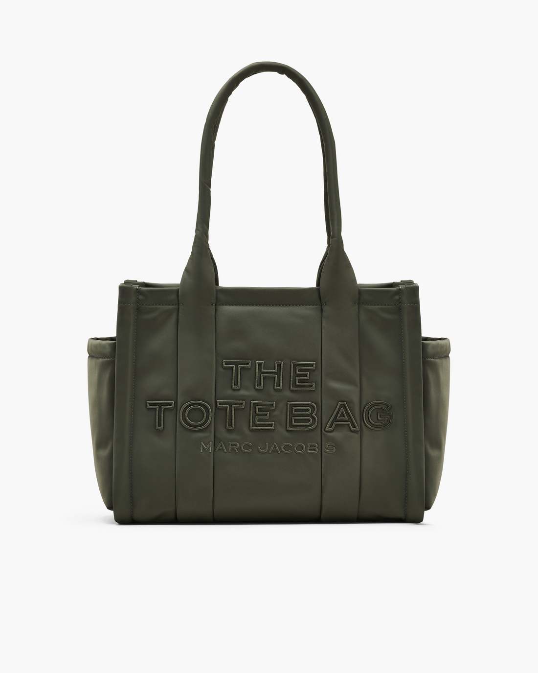 The Puffy Nylon Medium Tote Bag Army Green - Marc Jacobs Trending
