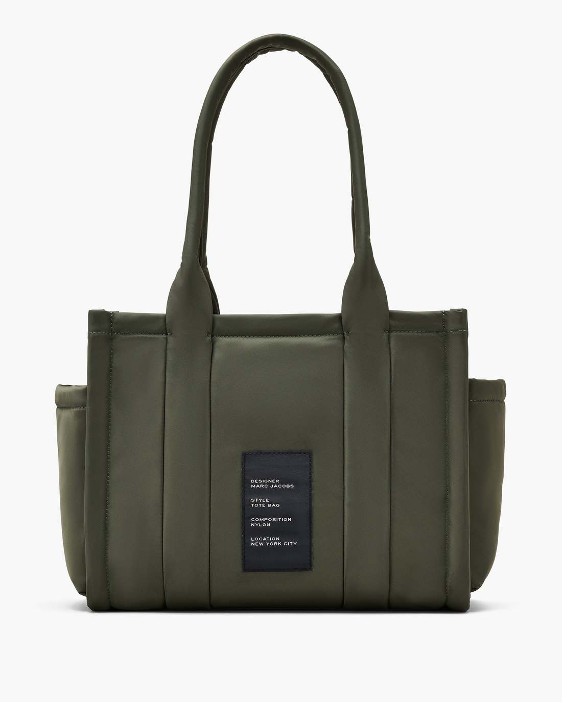 The Puffy Nylon Medium Tote Bag Army Green - Marc Jacobs Trending