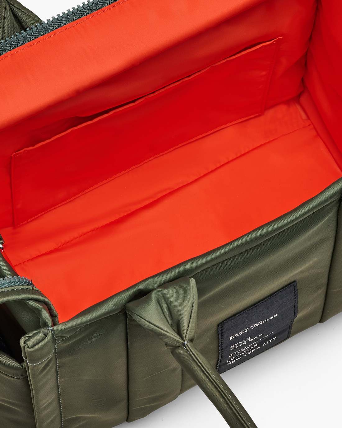 The Puffy Nylon Medium Tote Bag Army Green - Marc Jacobs Trending