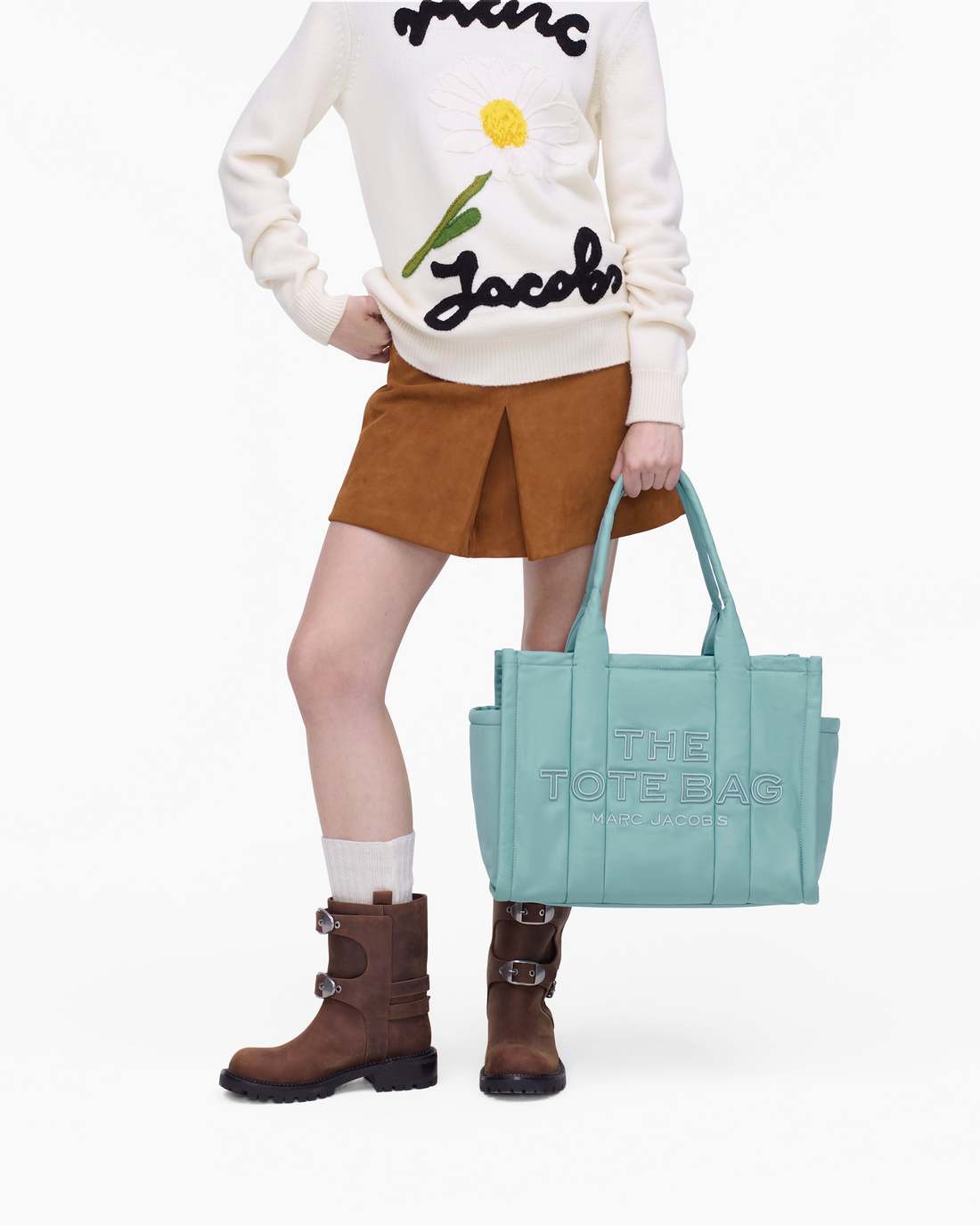 The Puffy Nylon Large Tote Bag Sky Blue - Marc Jacobs Best Seller