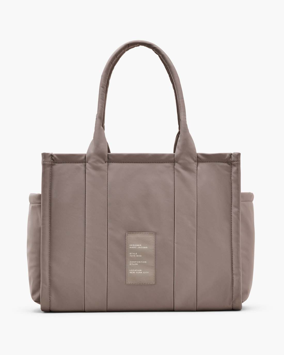The Puffy Nylon Large Tote Bag Cement - Marc Jacobs Exclusive