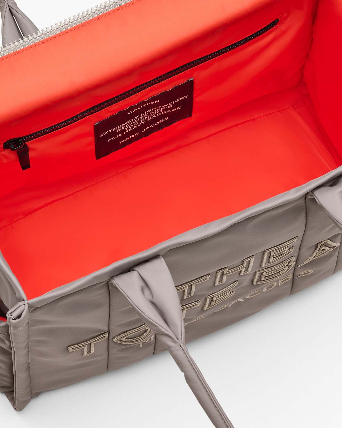 The Puffy Nylon Large Tote Bag Cement - Marc Jacobs Exclusive