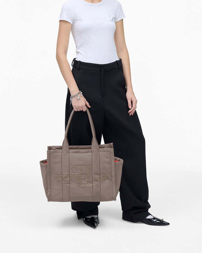 The Puffy Nylon Large Tote Bag Cement - Marc Jacobs Exclusive