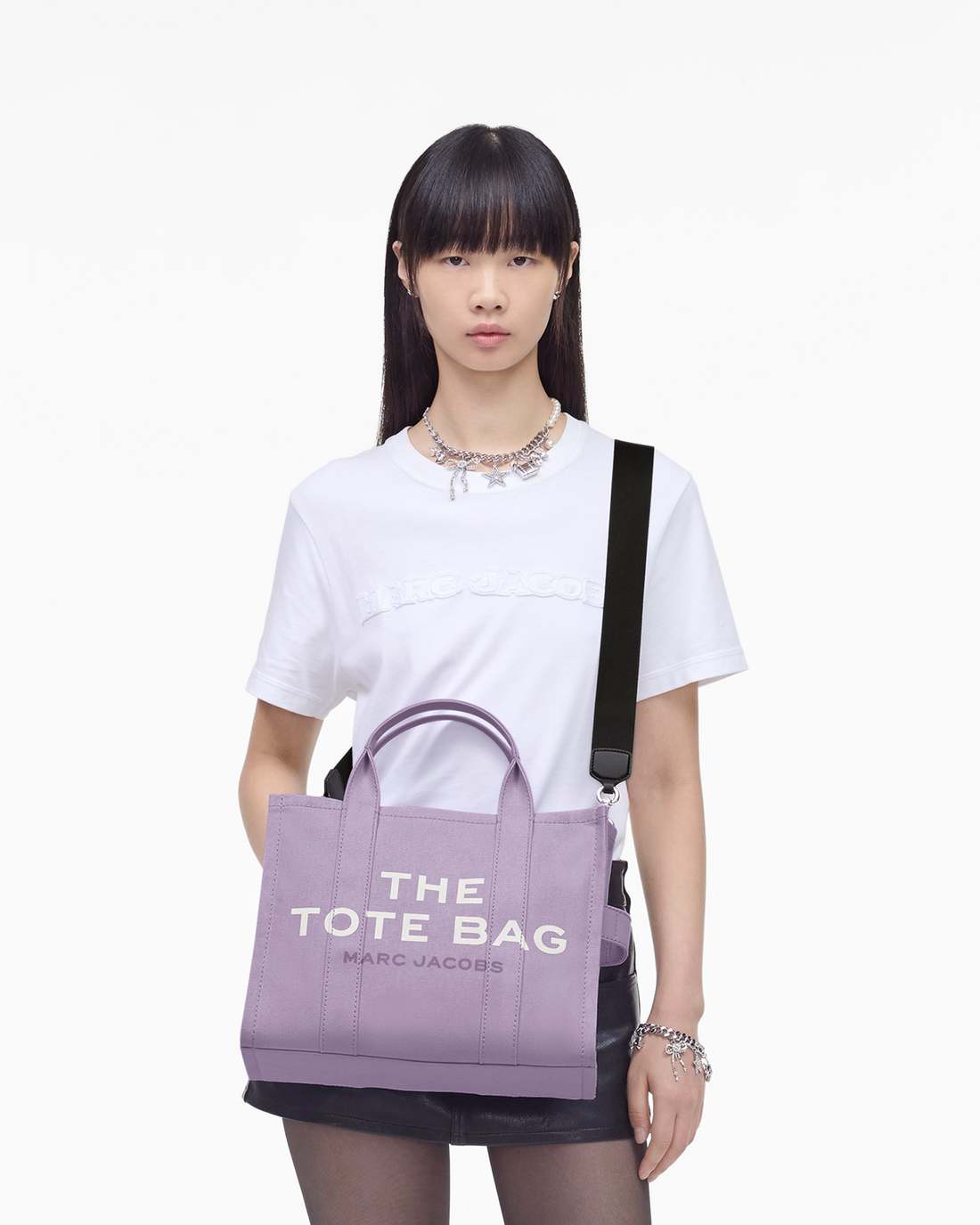 The Canvas Medium Tote Bag Lilac - Marc Jacobs Premium