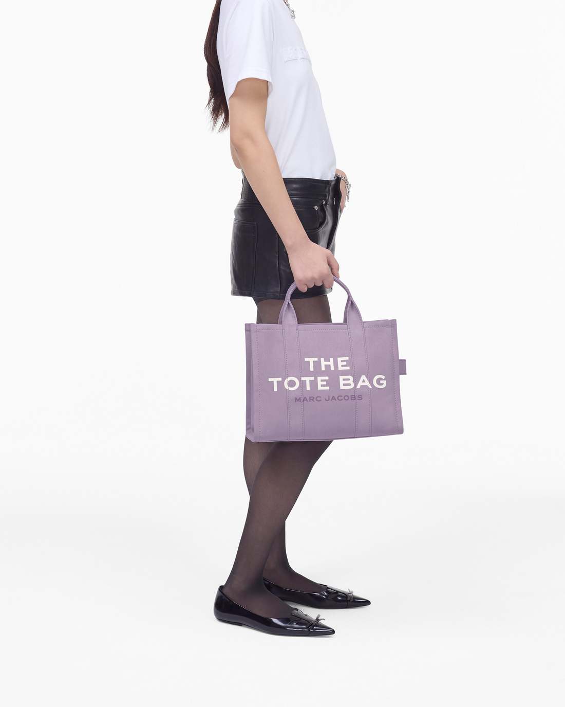 The Canvas Medium Tote Bag Lilac - Marc Jacobs Premium