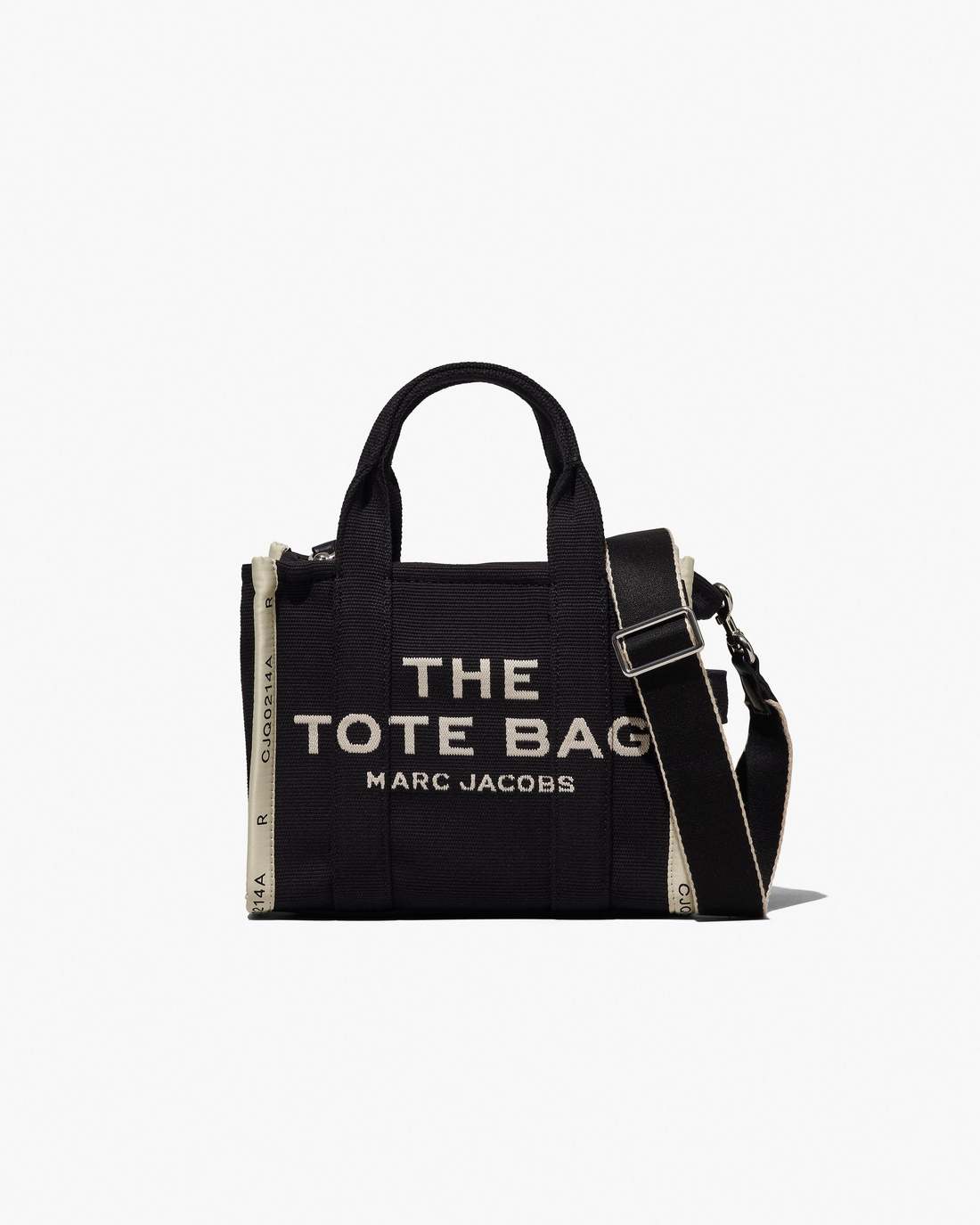 The Jacquard Small Tote Bag Black - Marc Jacobs Featured