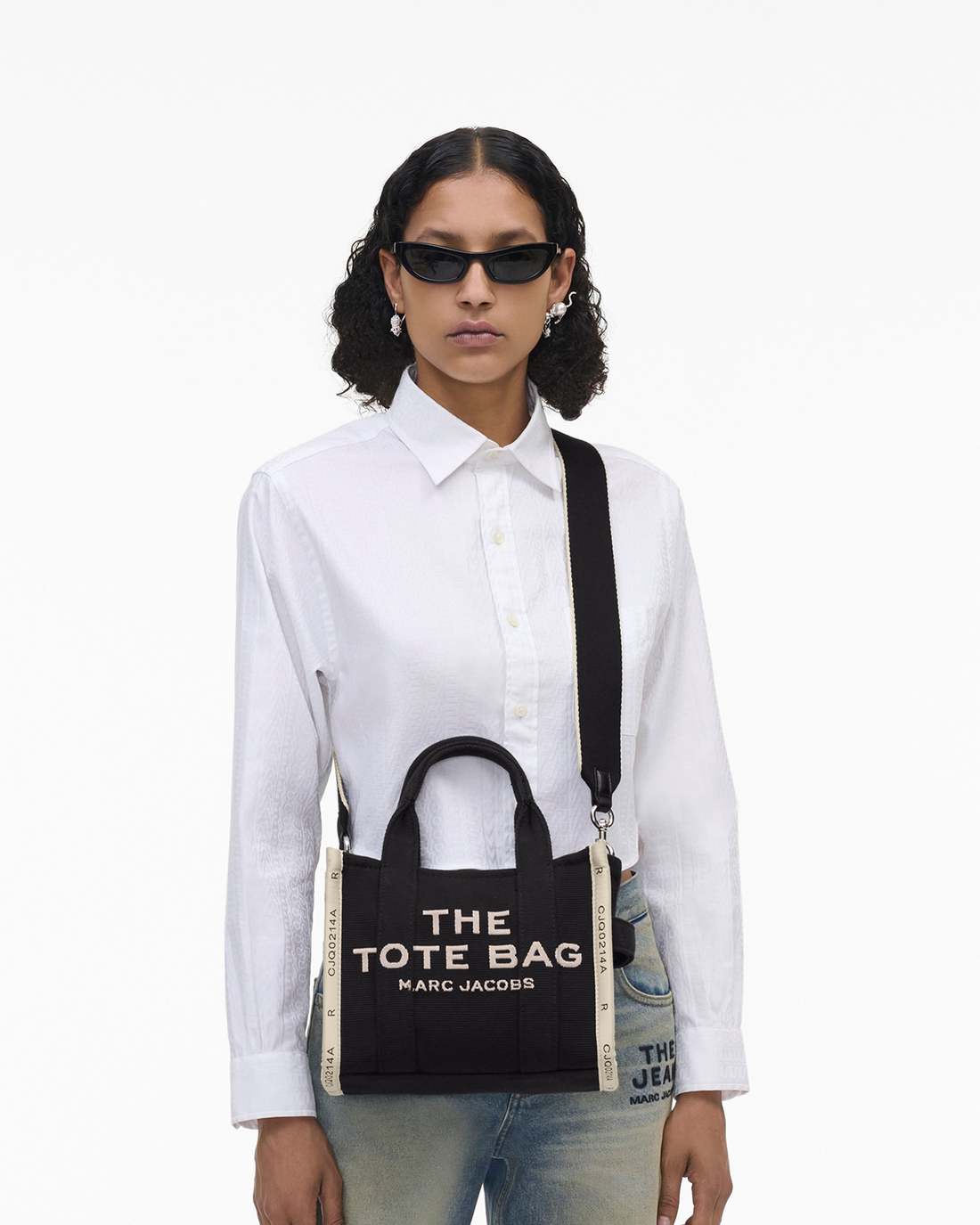 The Jacquard Small Tote Bag Black - Marc Jacobs Featured