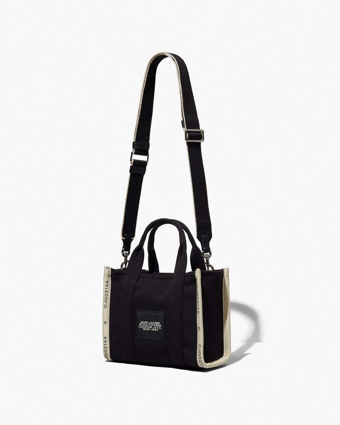 The Jacquard Small Tote Bag Black - Marc Jacobs Featured