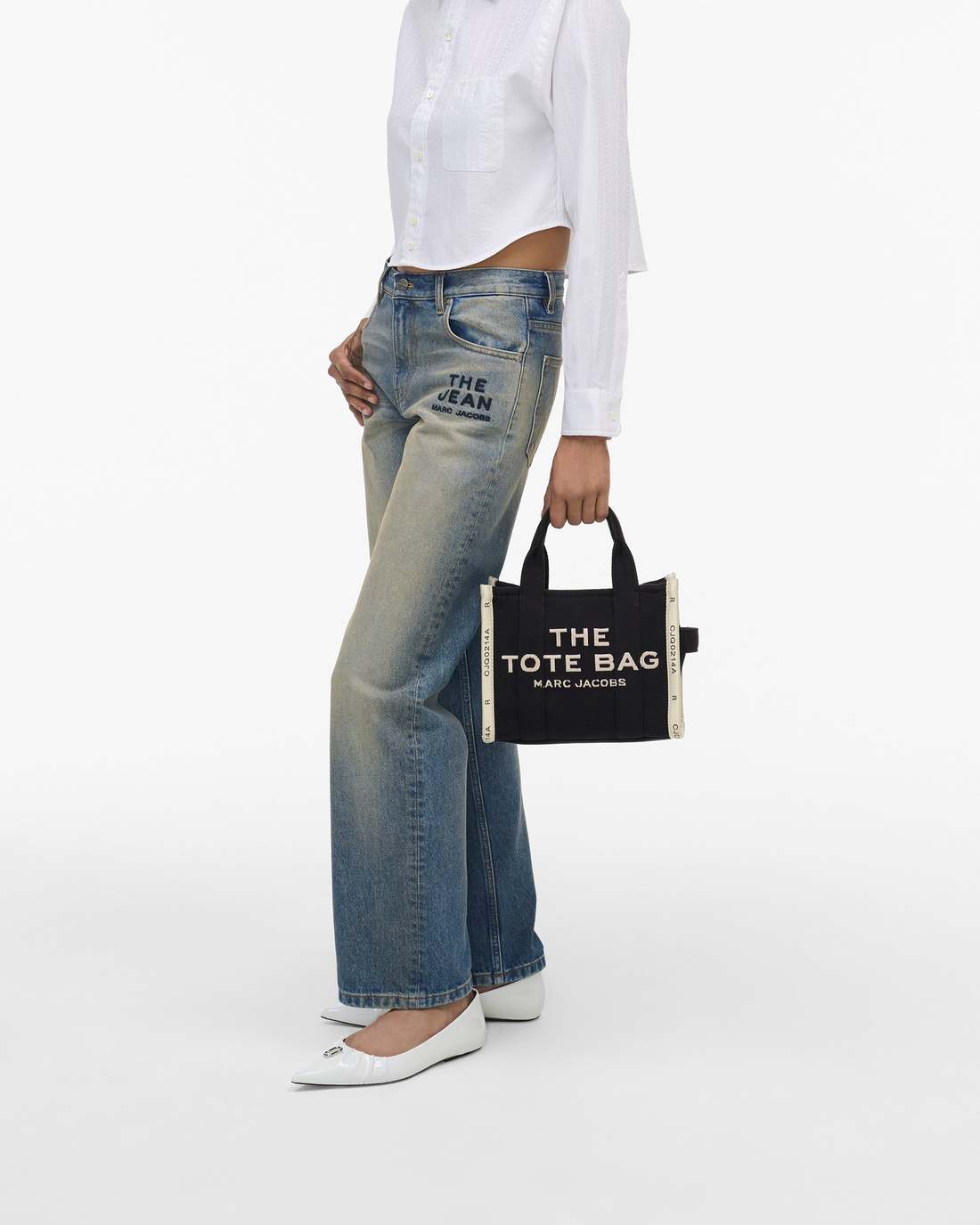 The Jacquard Small Tote Bag Black - Marc Jacobs Featured