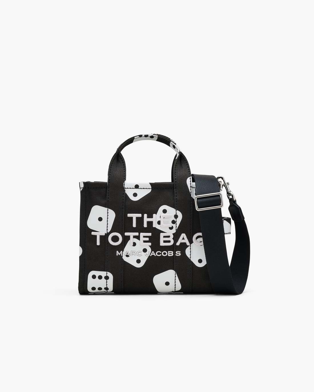 Derrick Adams X Marc Jacobs Canvas Small Tote Bag Black/White - Marc Jacobs Popular