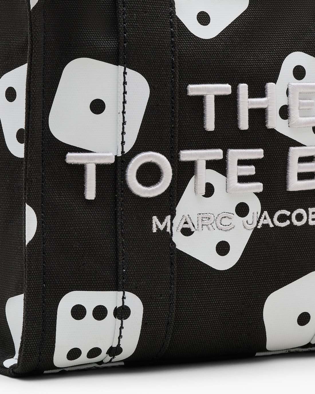 Derrick Adams X Marc Jacobs Canvas Small Tote Bag Black/White - Marc Jacobs Popular