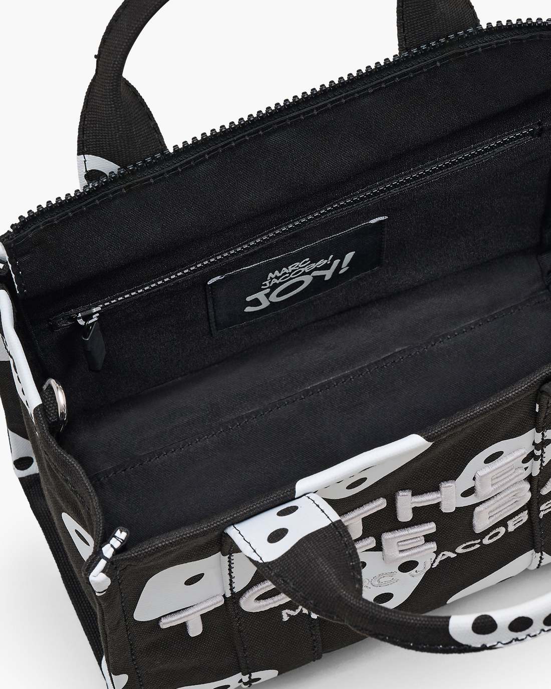 Derrick Adams X Marc Jacobs Canvas Small Tote Bag Black/White - Marc Jacobs Popular