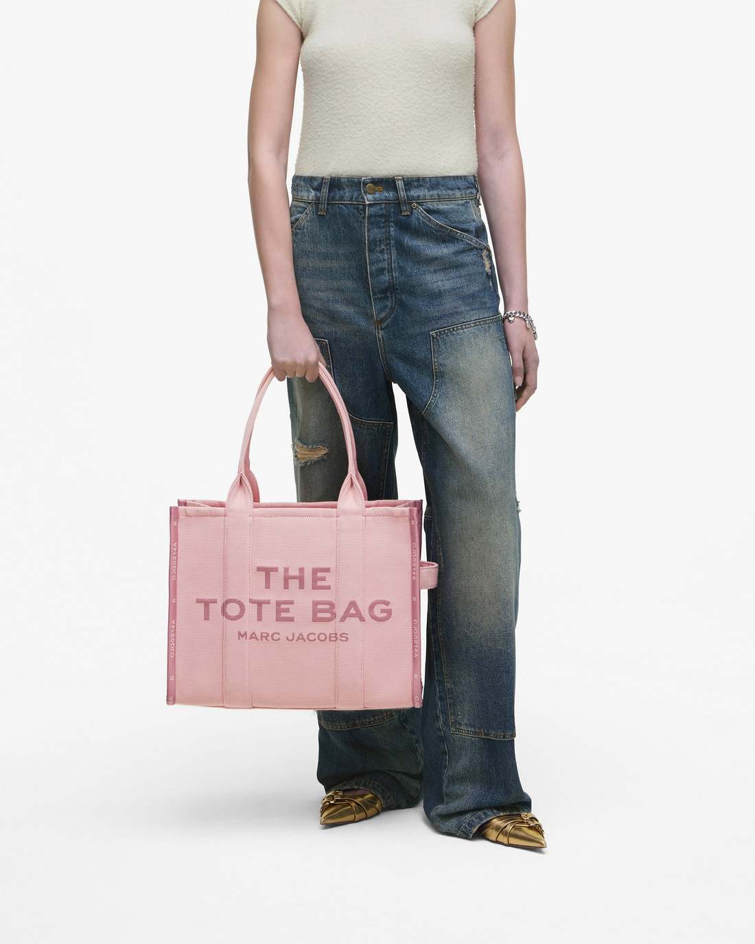 The Jacquard Large Tote Bag Rose - Marc Jacobs Trending