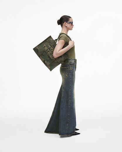 The Camo Jacquard Large Tote Bag Camo Multi - Marc Jacobs Recommended