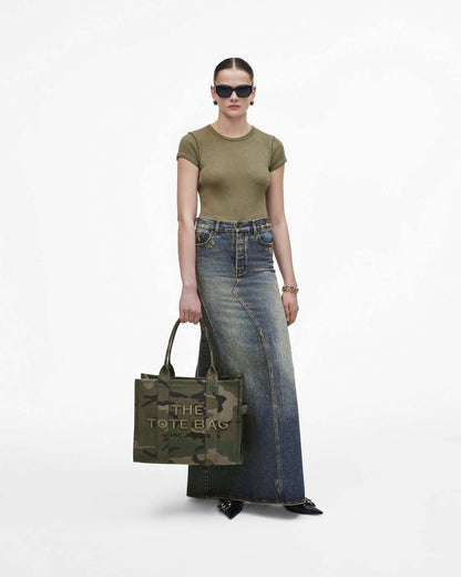 The Camo Jacquard Large Tote Bag Camo Multi - Marc Jacobs Recommended