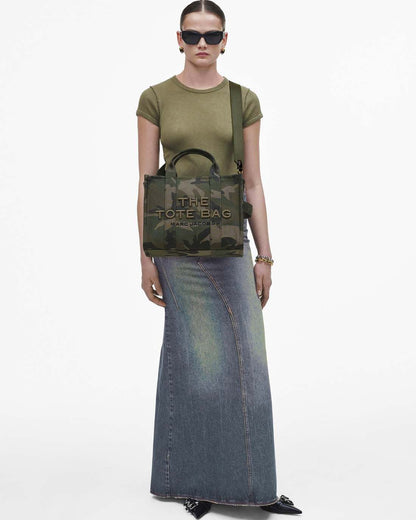 The Camo Jacquard Medium Tote Bag Camo Multi - Marc Jacobs Exclusive